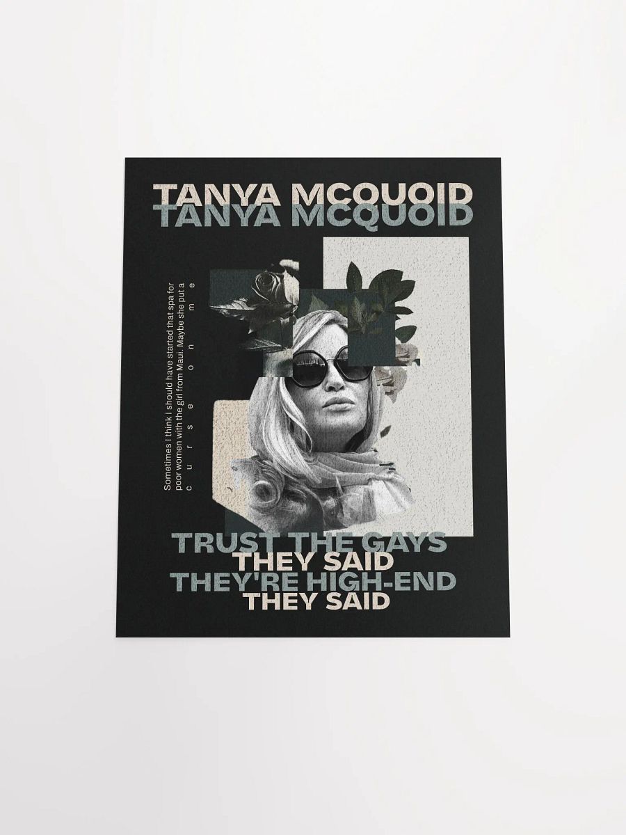 Tanya McQuoid: Trust the Gays Poster product image (2)