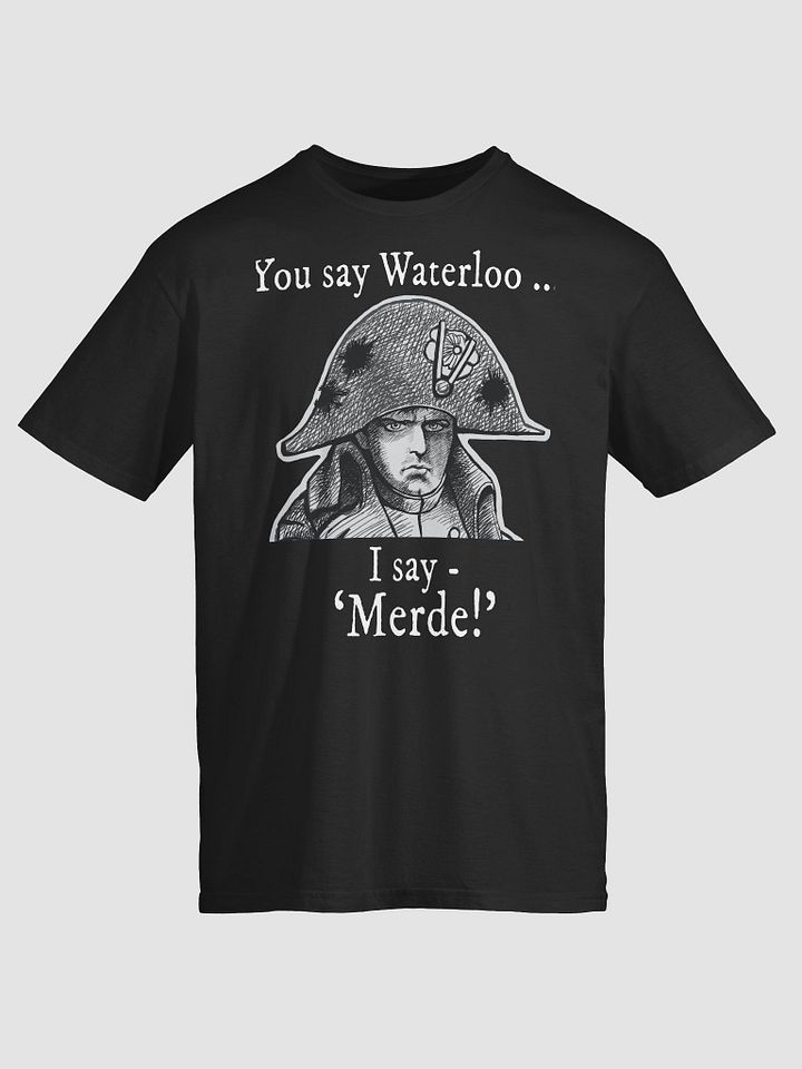 Napoleon's Waterloo: funny history T-shirt product image (1)