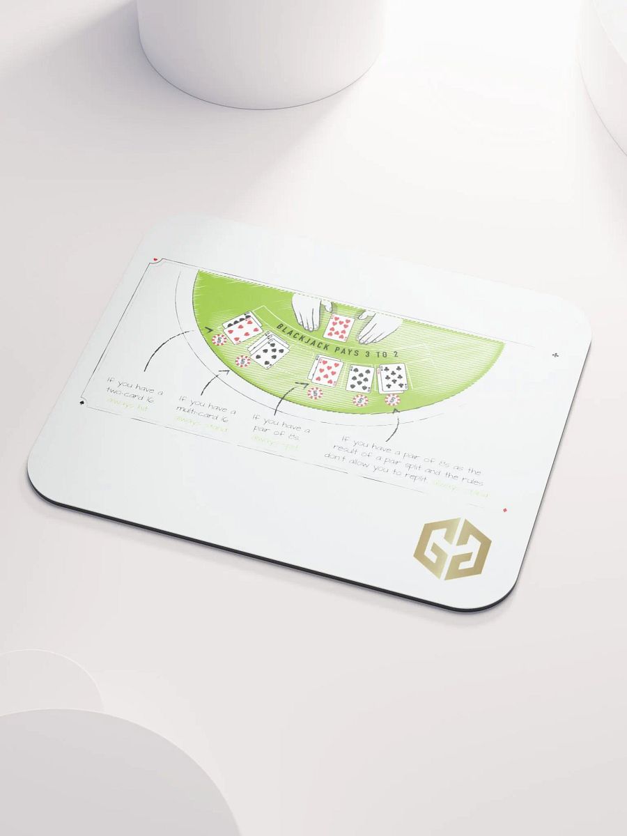 Golden BJ Rules Mouse Pad product image (3)
