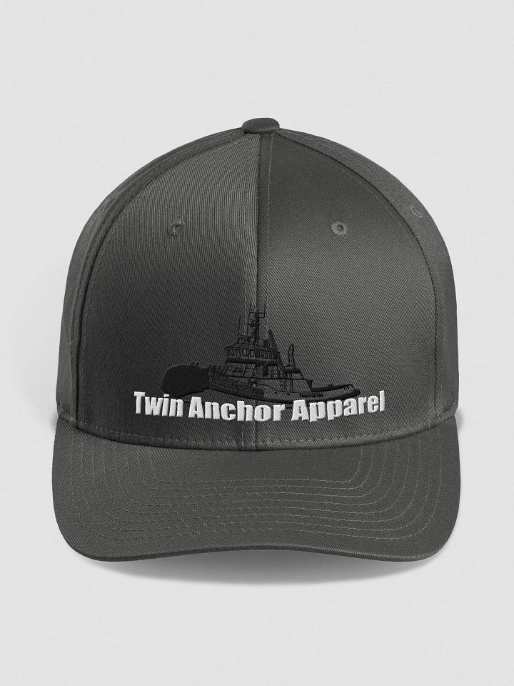 Black Marco tug Fitted Flexfit Cap product image (1)