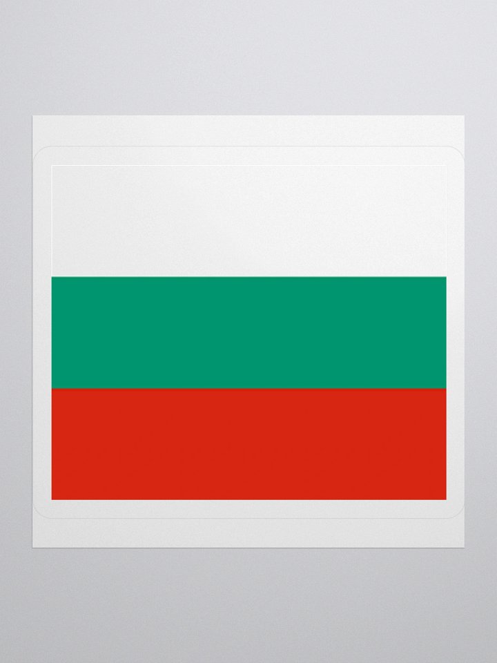 Exclusive Bulgaria Flag Kiss-Cut Stickers - High-Quality Vinyl, Multiple Sizes product image (2)