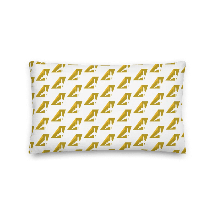 💤 Premium Flight Pillow - Two-Tone Gold Tailfin product image (1)