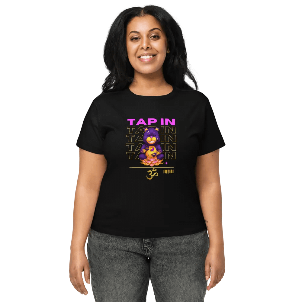 Zen Bear High-Waisted Tee product image (7)