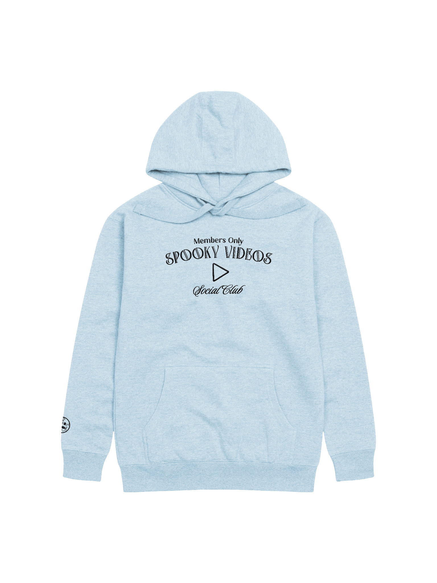 Spooky Videos Social Club Embroidered Hoodie product image (2)