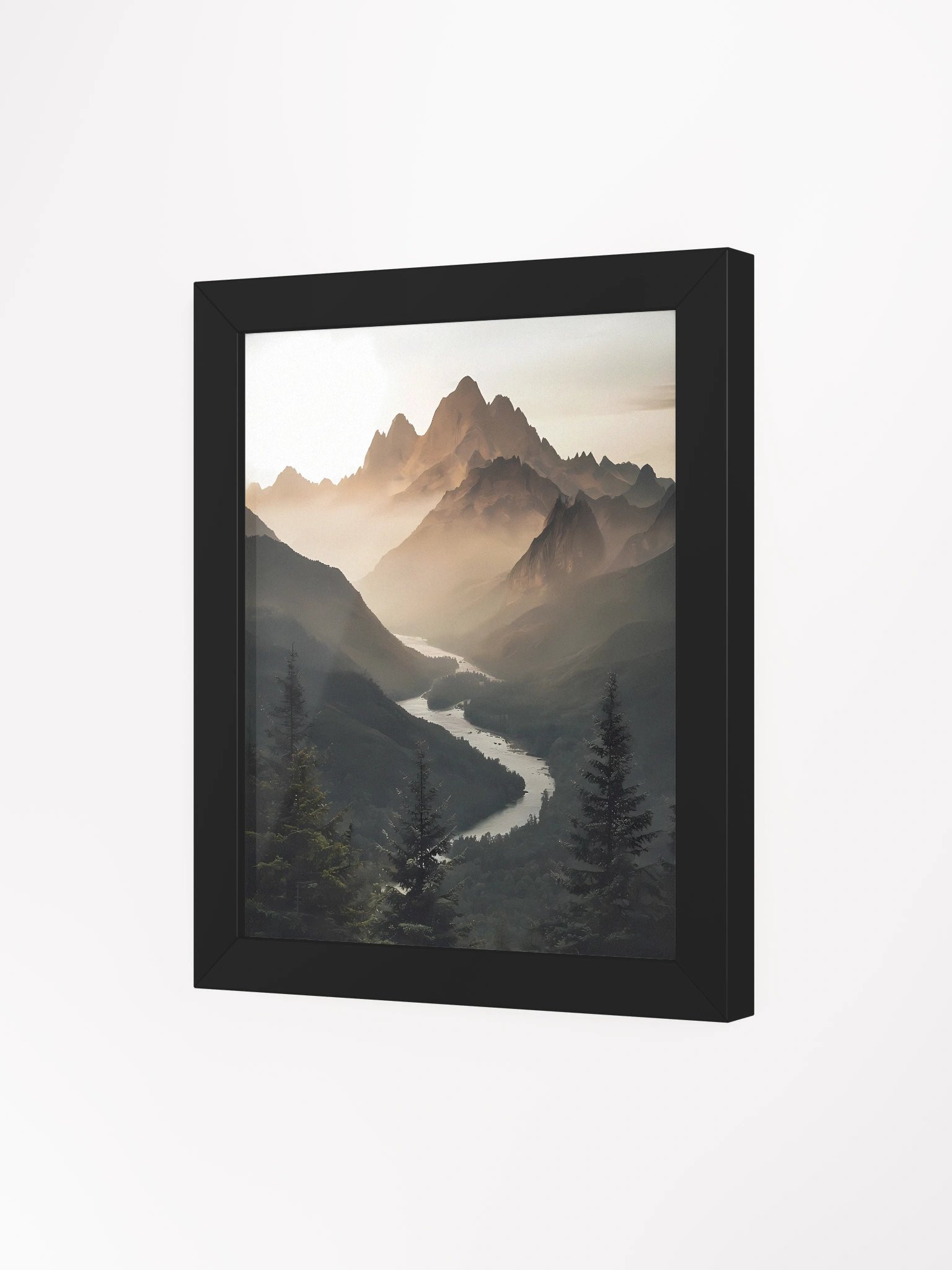 Mystical Valley Sunset Framed Poster product image (4)
