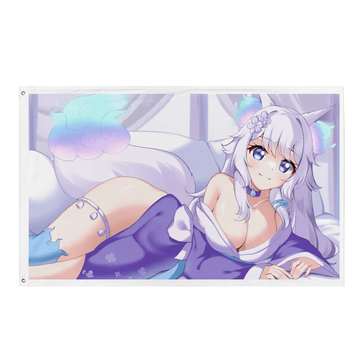 Sakiyosa All-Over Print Flag product image (1)
