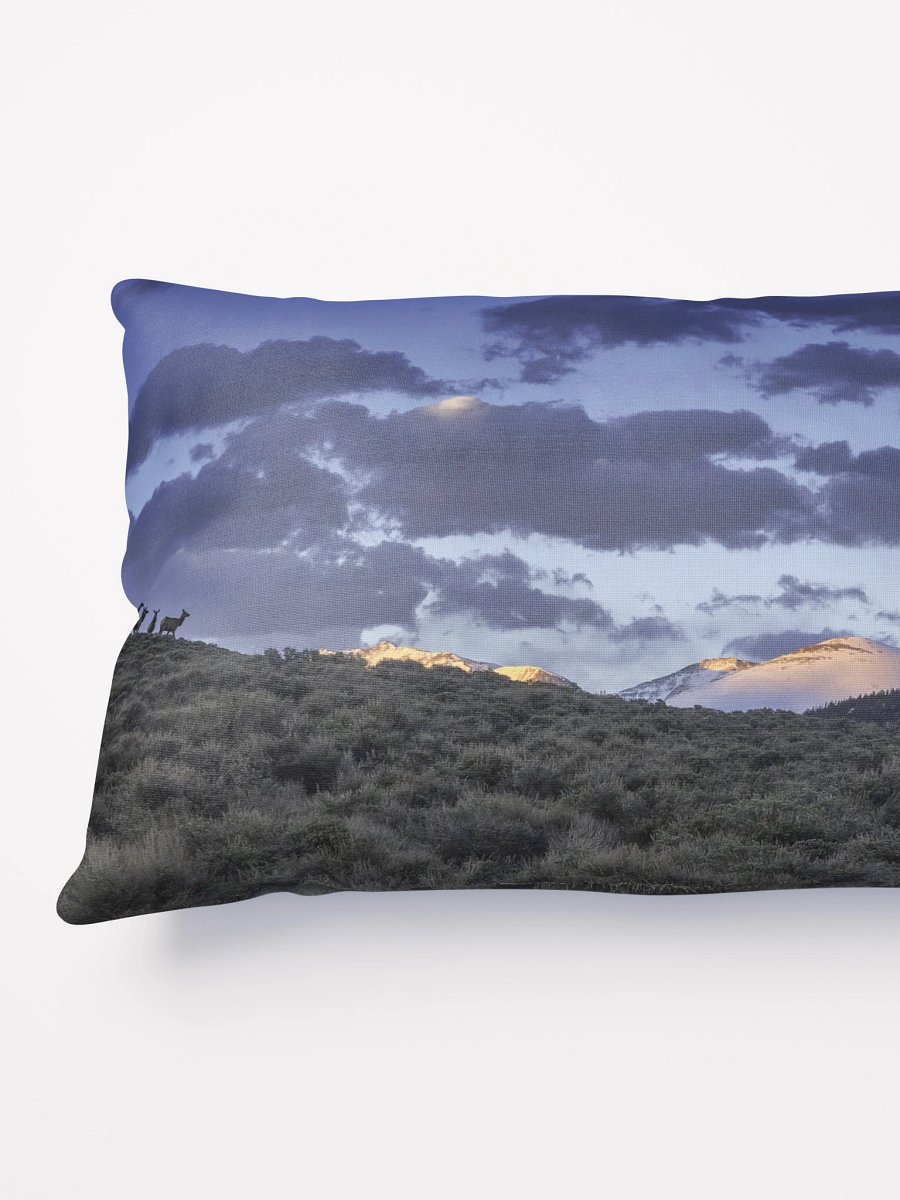 Sunset in the Colorado Mt Pillow product image (3)