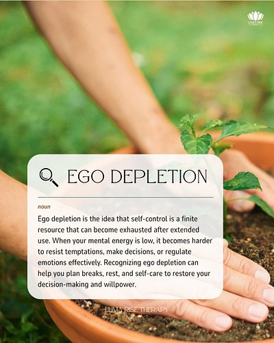 Today's word of the day is Ego Depletion.

Ever notice how making tough decisions all day leaves you mentally drained and mor...