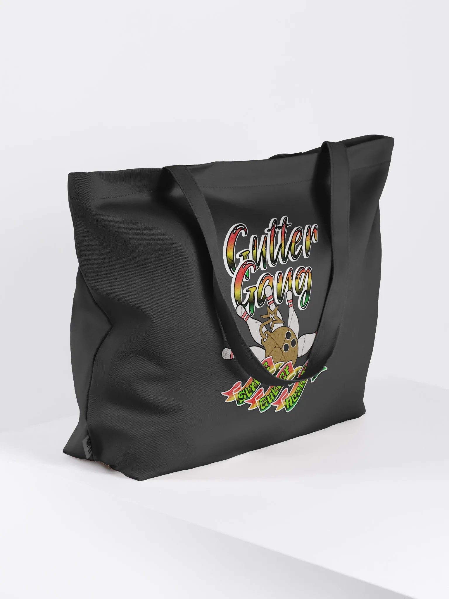 Gutter Gang Bowling Crown Organic Tote product image (4)