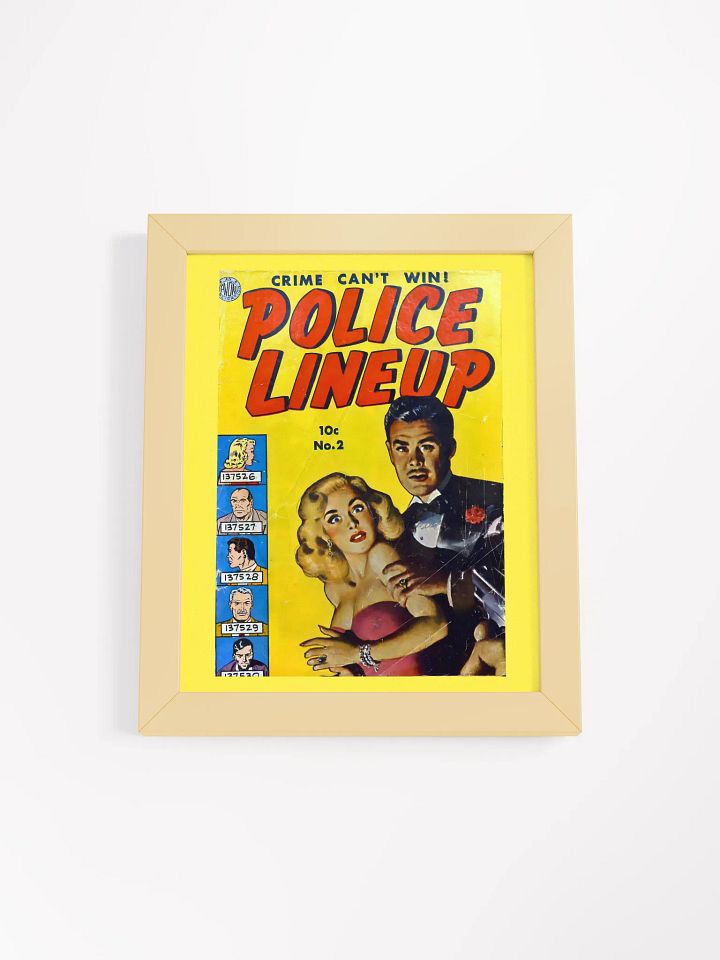 Retro Crime Can't Win Poster product image (9)