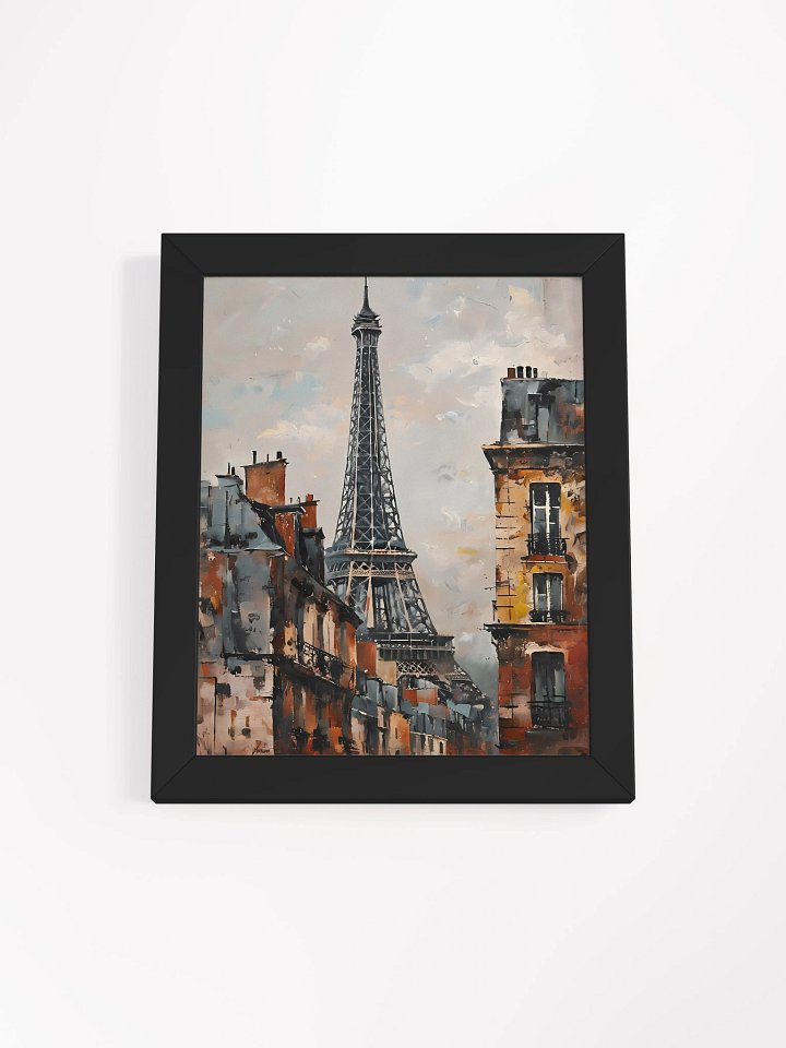 Eiffel Tower Cityscape Framed Poster product image (2)