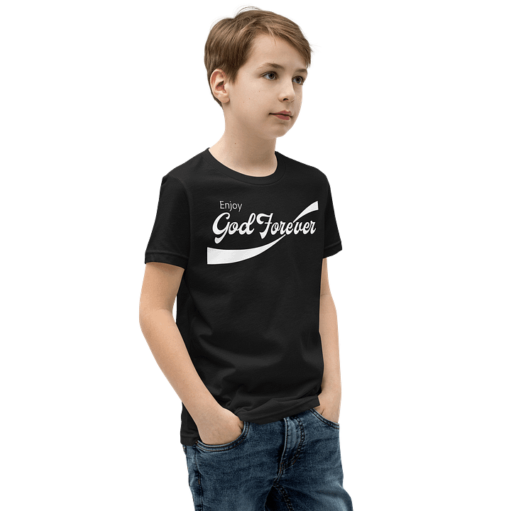 Enjoy God Forever (Youth Black) product image (2)