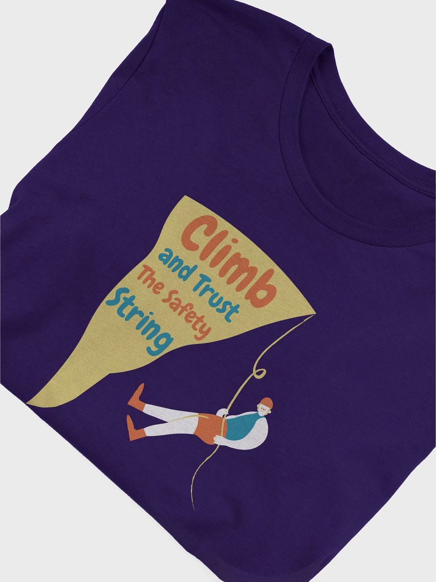 Trust The Safety String - Climber T-Shirt product image (3)