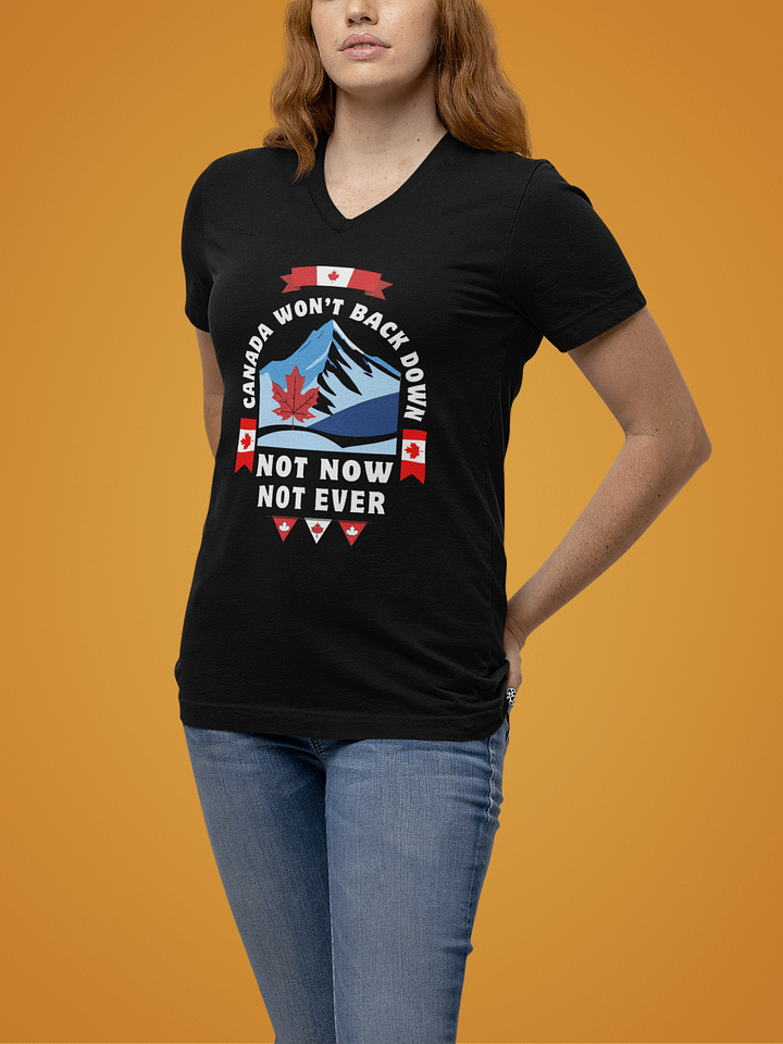 Canadian Wilderness V-Neck Tee product image (13)