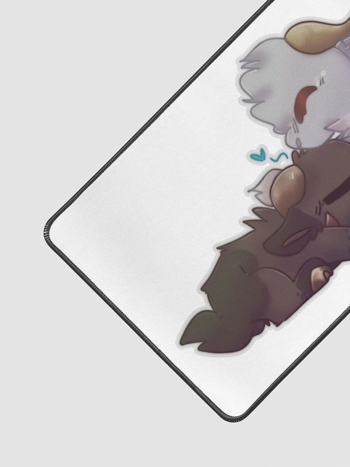 Goat Cuddles 1 Desk Mat 12
