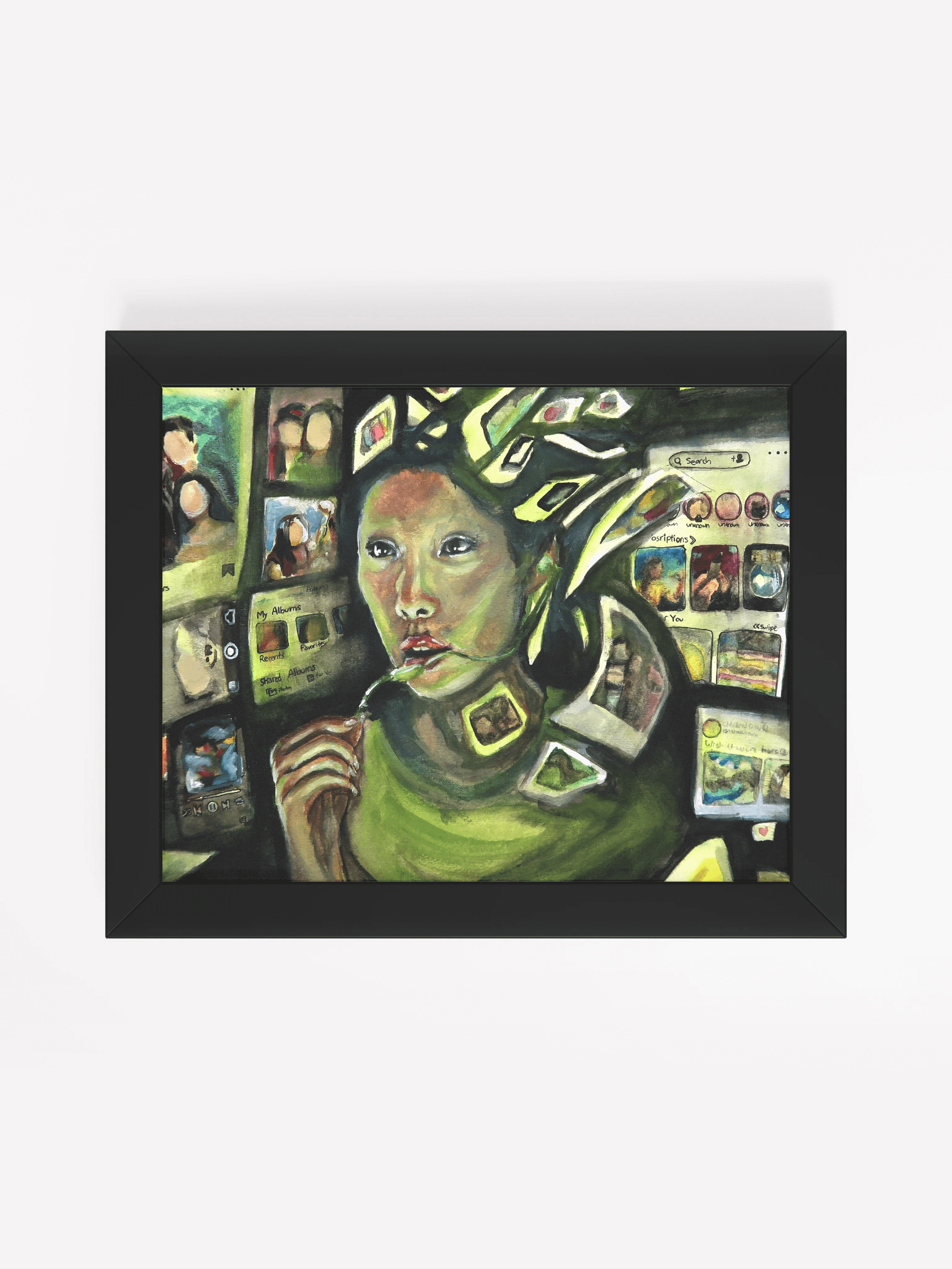 IS ANYONE THERE? - Framed Print product image (1)