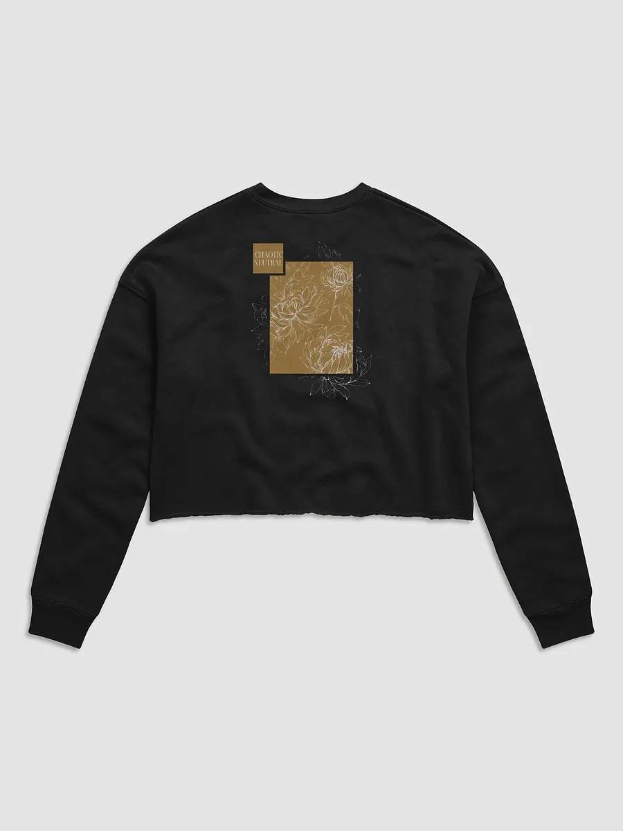 GOLD | Chaotic Neutral Sweatshirt {Colorblock} product image (4)
