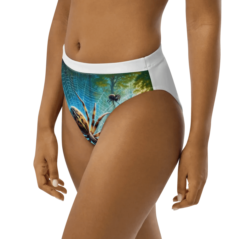 Arachnid Dreams High-Waisted Bikini Bottoms product image (7)