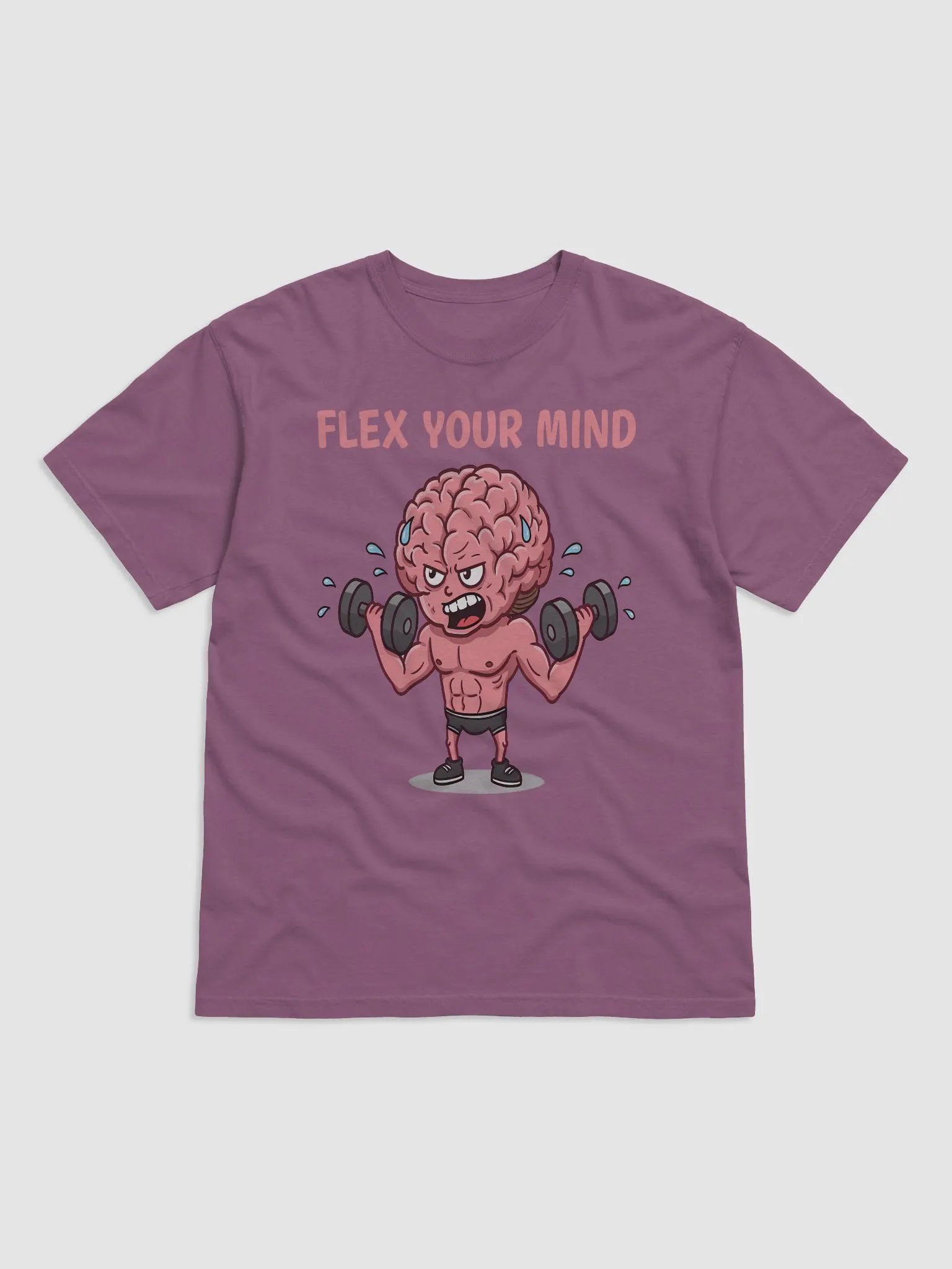 Flex Your Brain - Comfort Colors Garment-Dyed Heavyweight T-Shirt product image (1)