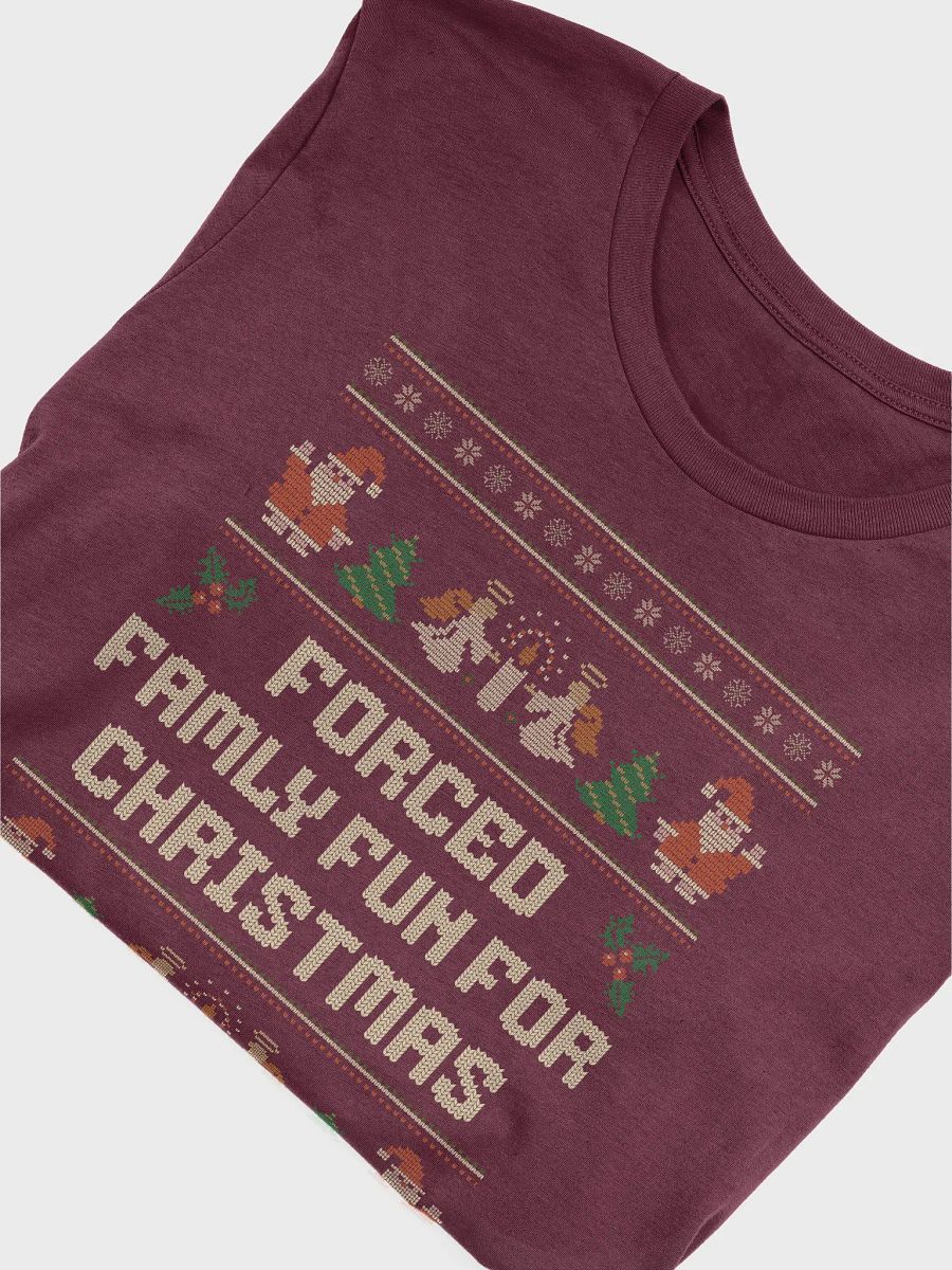 Forced Family Fun For Christmas Festive T-Shirt product image (45)