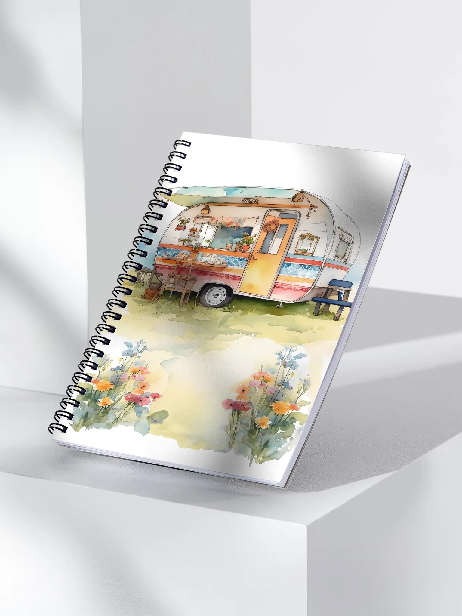 Cozy Caravan Corner Spiral Notebook product image (3)