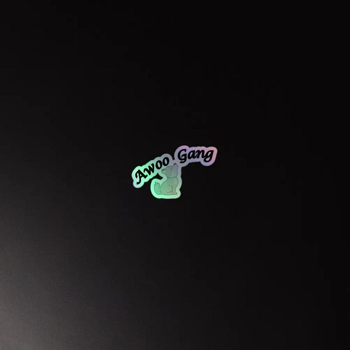 Awoo Gang Holo Sticker product image (2)