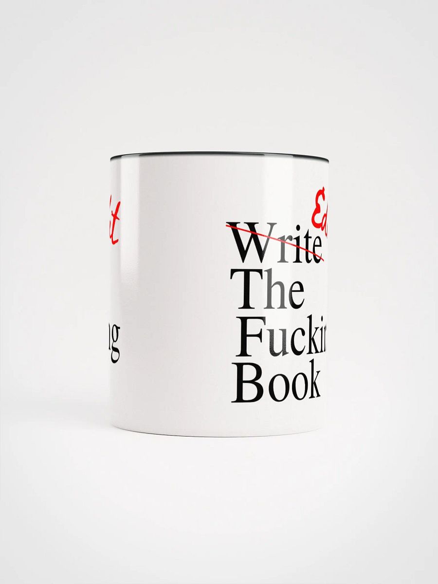 Edit the Fucking Book Color Ceramic Mug product image (5)