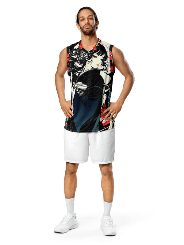Asian Poker Anime Inspired BB Style Polyester Jersey product image (5)