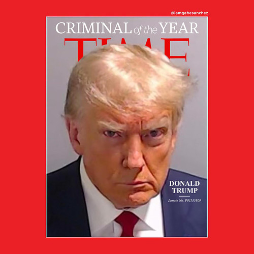 Looks like Donald Trump got himself on the cover of Time. Introducing the Criminal of the Year, Inmate No. P01135809.
.
.
.
....