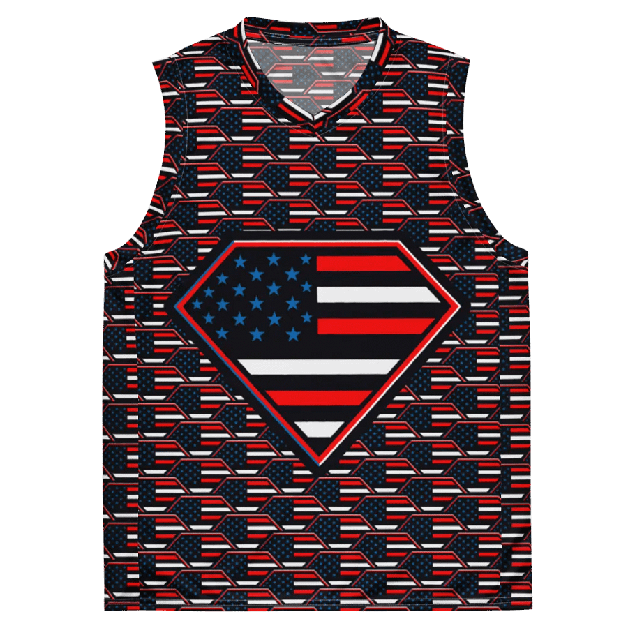 Basketball Jersey: Dark MAGA Diamond product image (3)