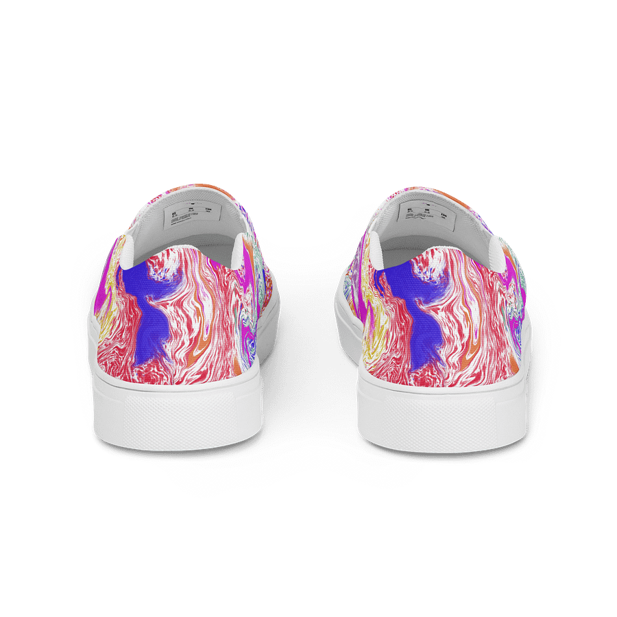 Chromatic Swirl Women's Slip-Ons product image (4)