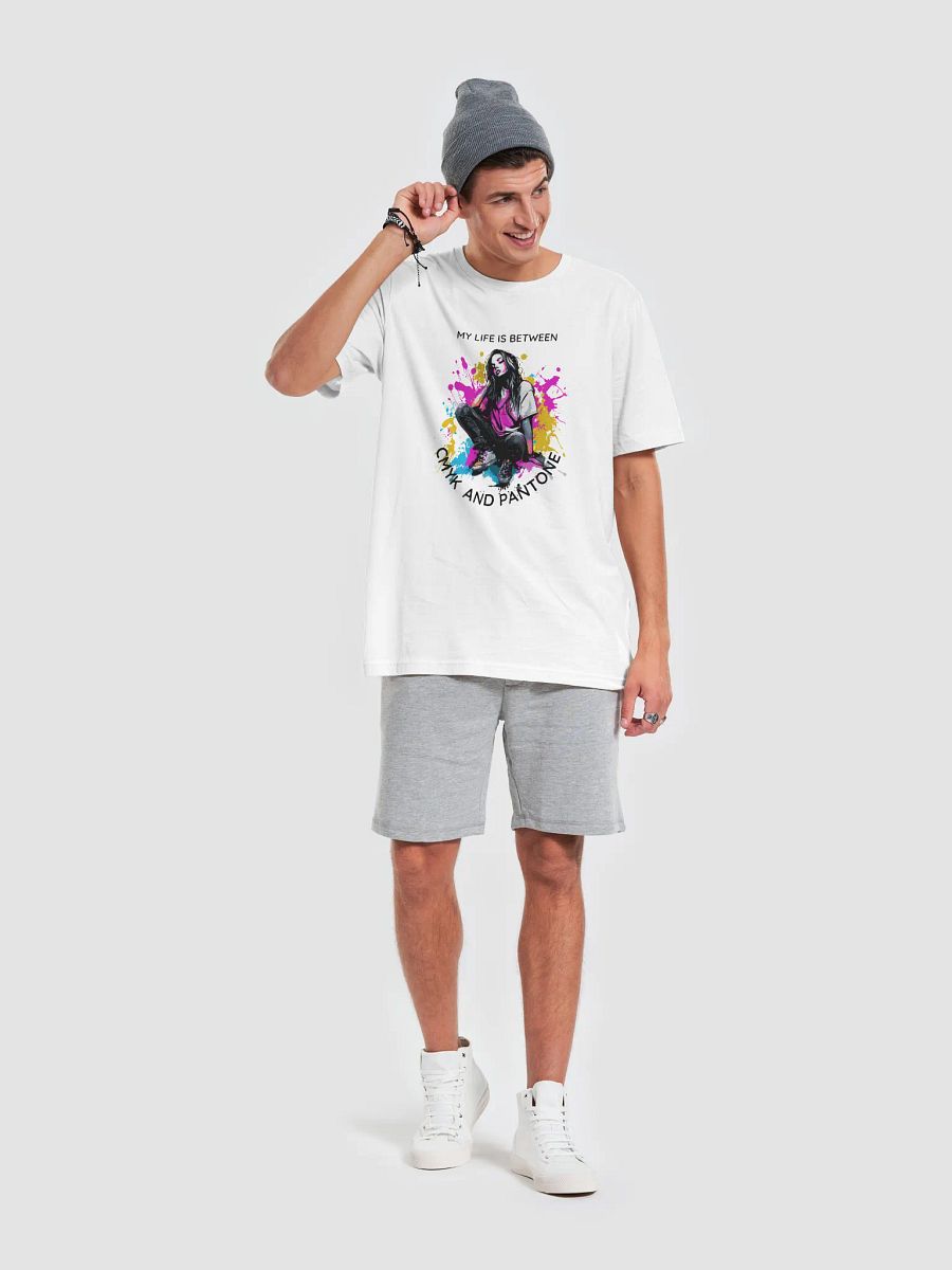 CMYK and Pantone Themed T-Shirt for Graphic Designers product image (5)