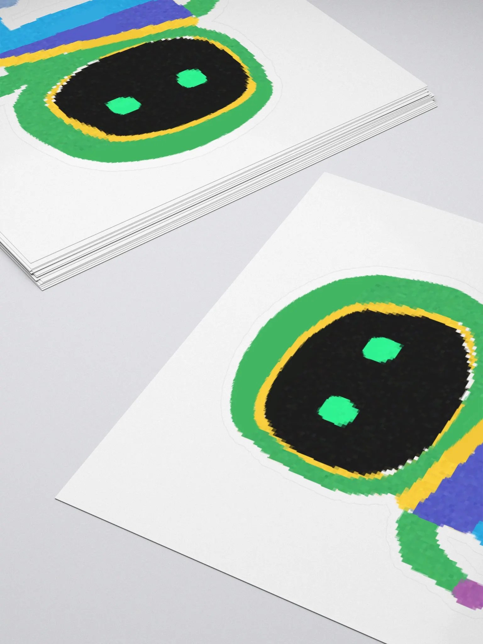 wide man Kiss Cut Stickers product image (10)