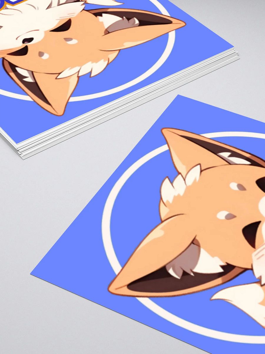 Giddy Fox Gaming Logo Sticker product image (12)