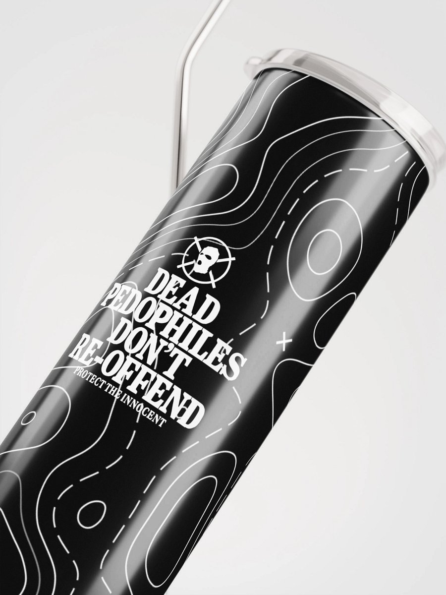 Dead Peds Steel Topographic Tumbler product image (2)