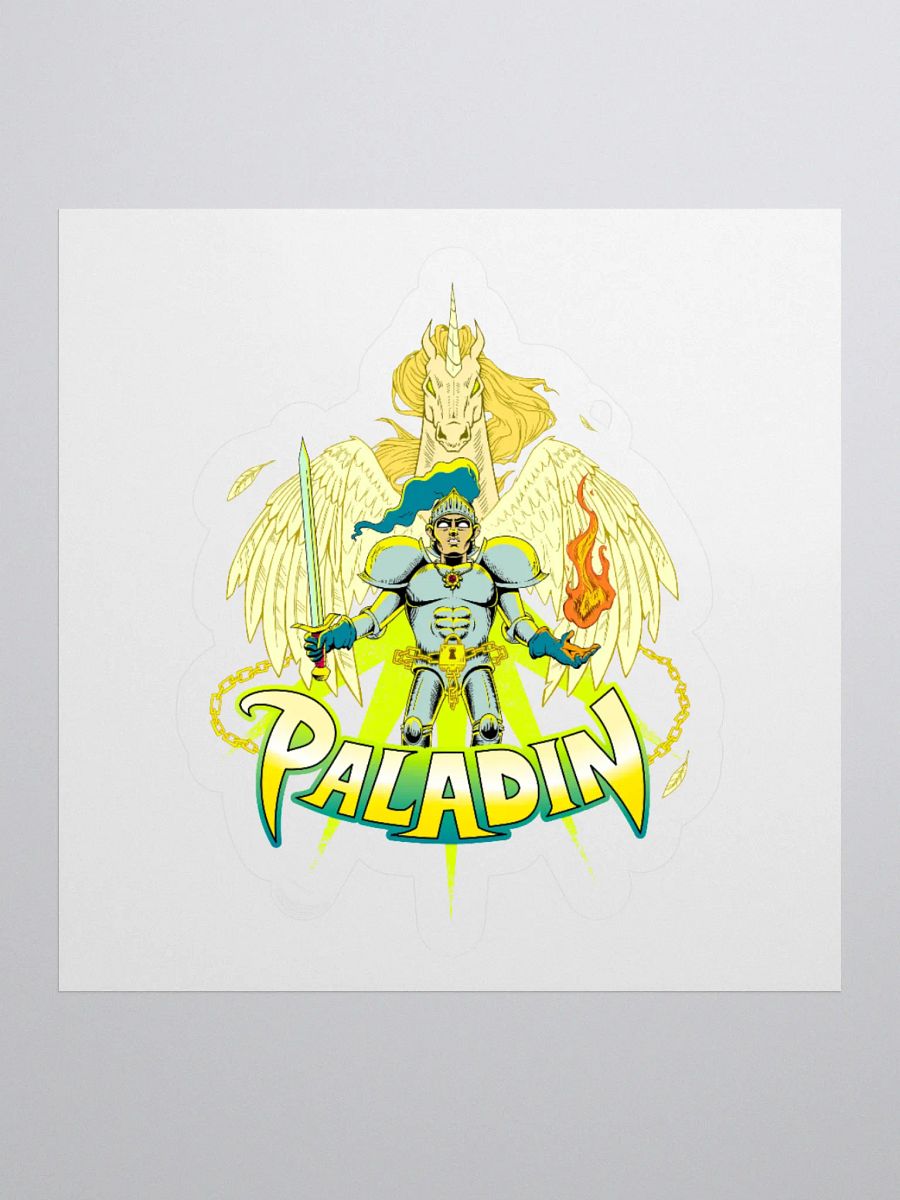 Dark Fantasy Paladin - Sticker product image (1)