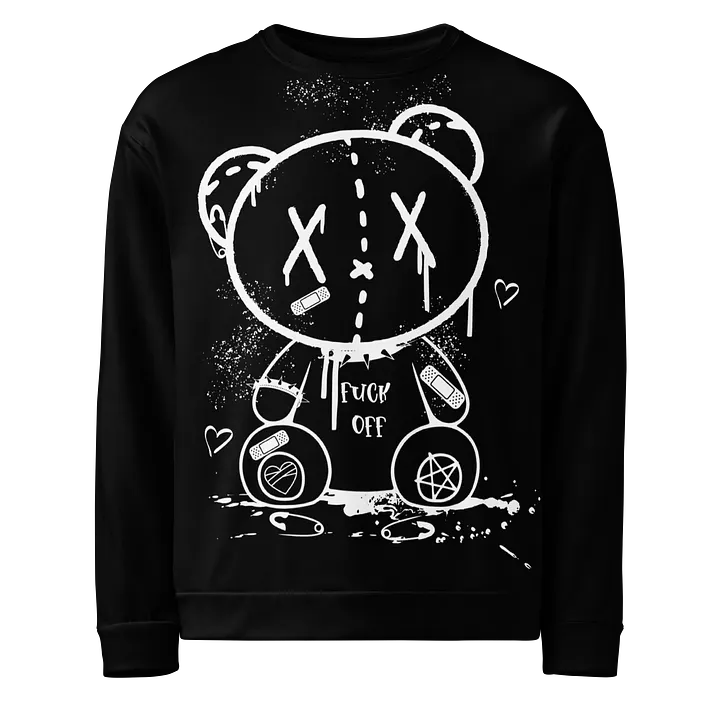 Fuck Off Teddy Unisex Sweatshirt product image (1)