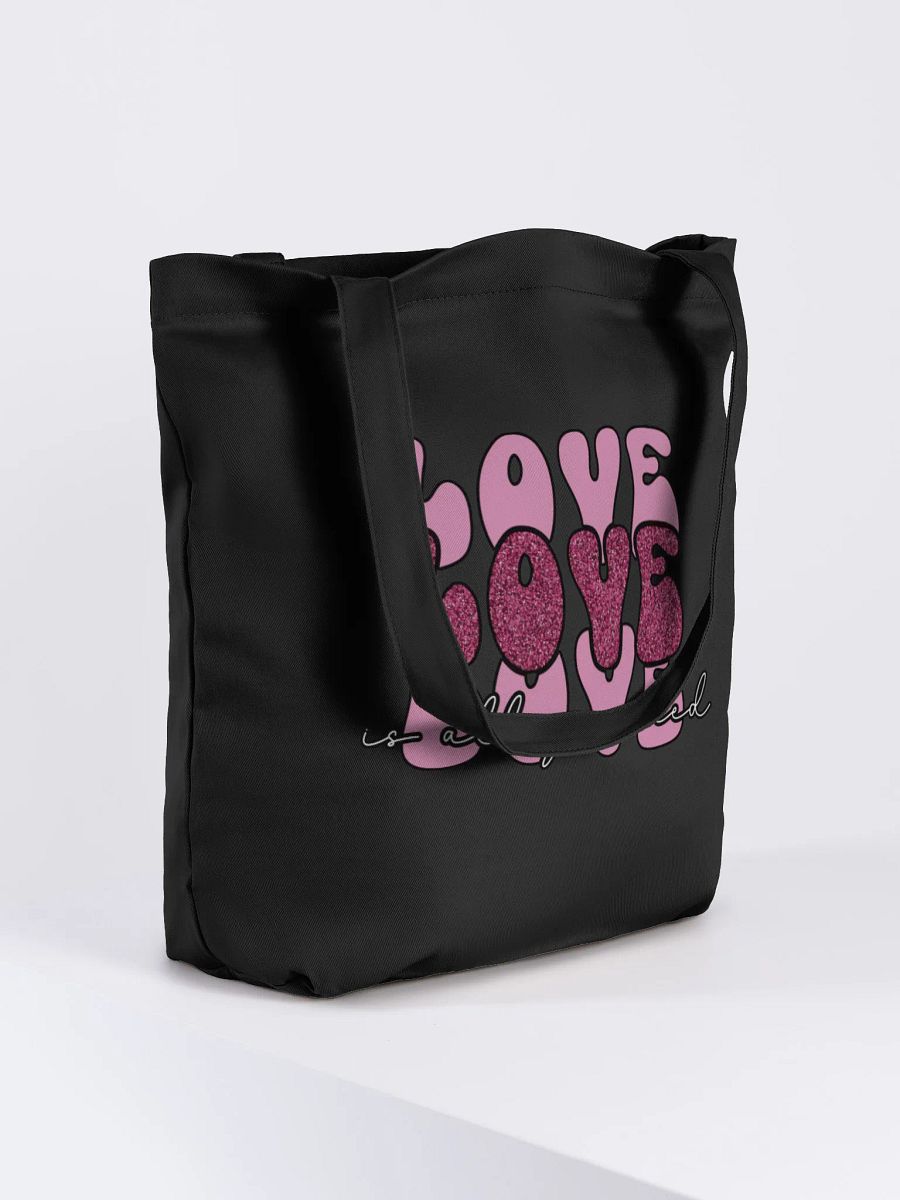 Glittery Love Eco Tote product image (7)