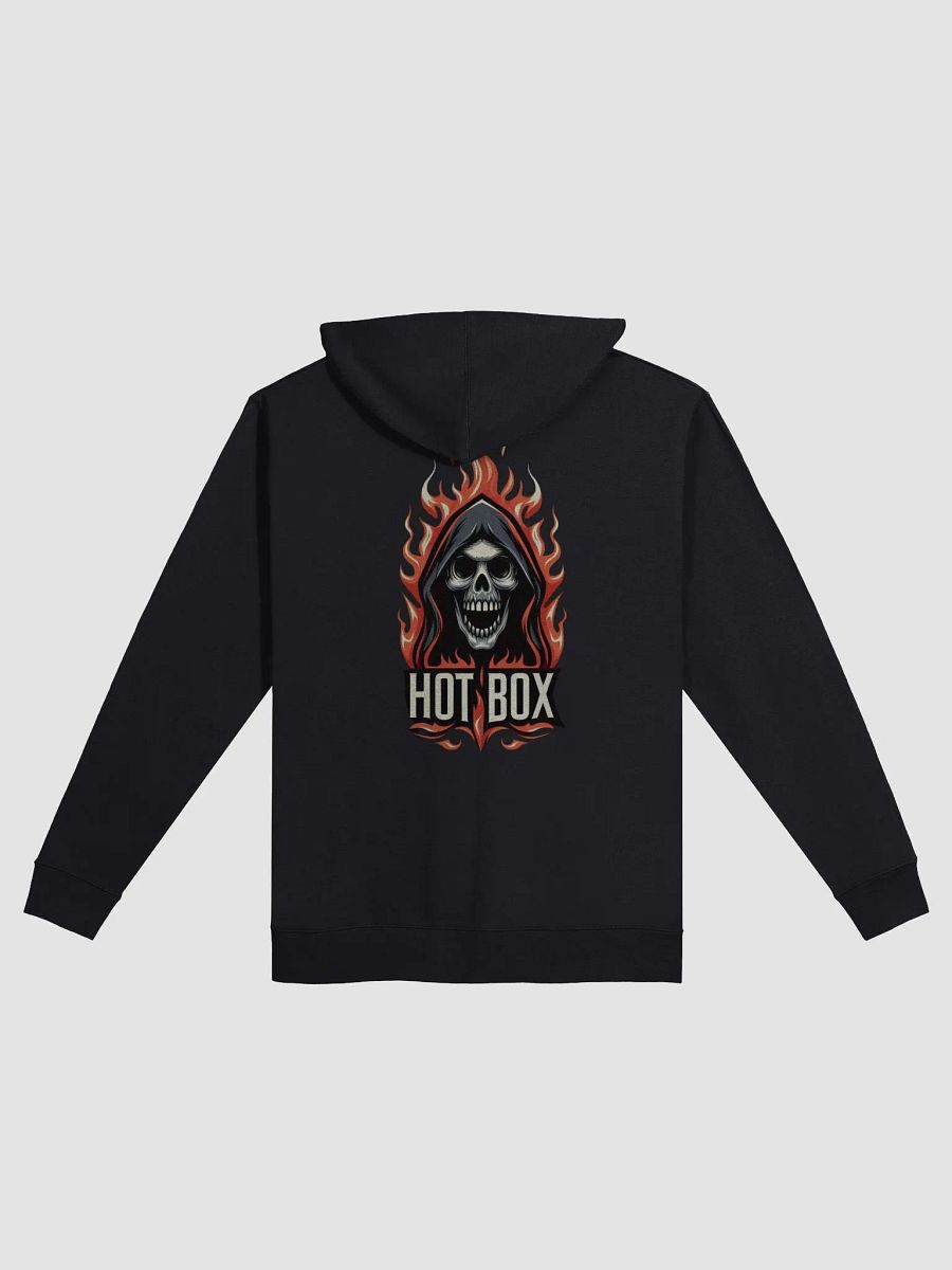 HOT BOX FAM HOT BOX REAPER "DEATH" ZIP UP HOODIE product image (5)