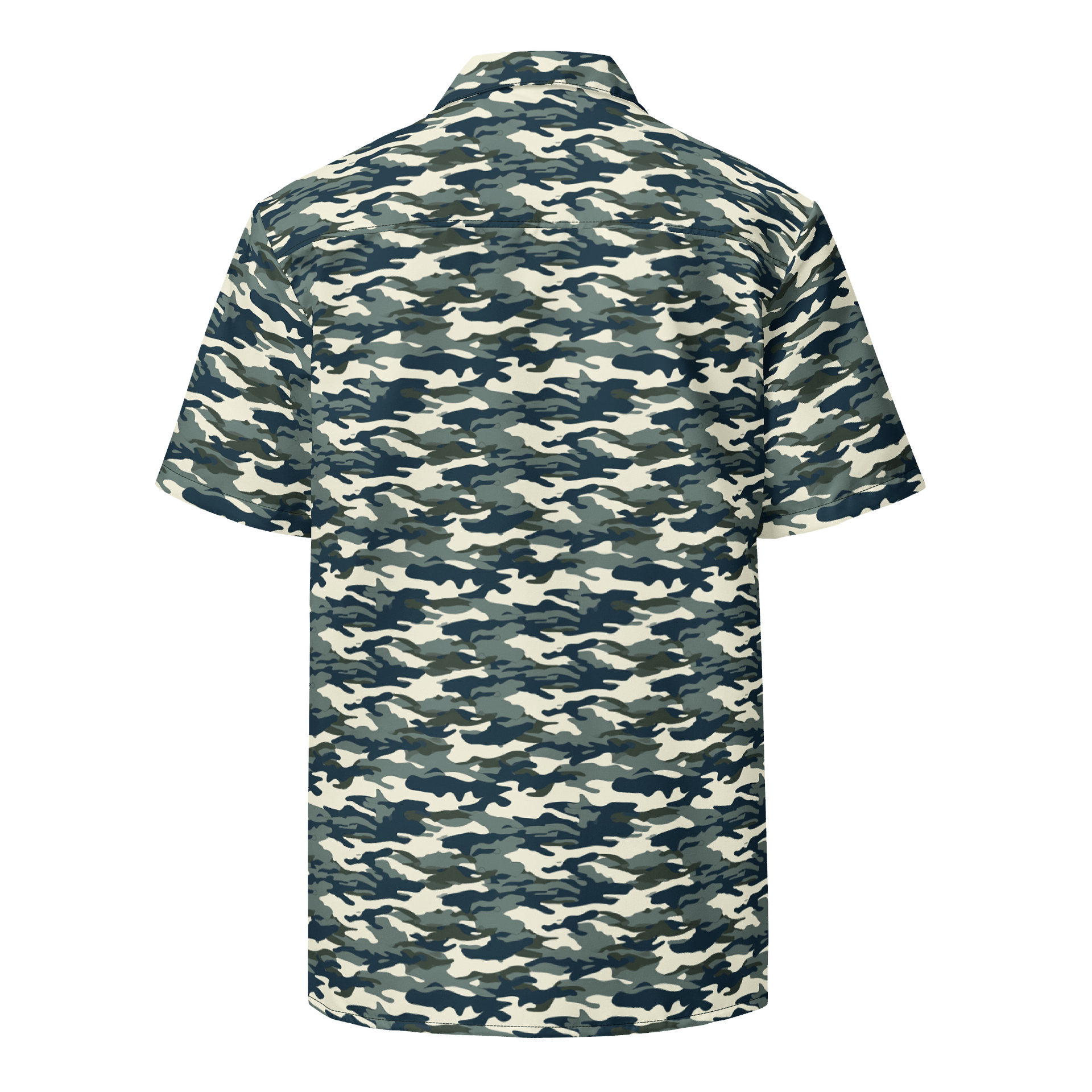 Frosted Camo Men’s Button-Up Shirt product image (2)