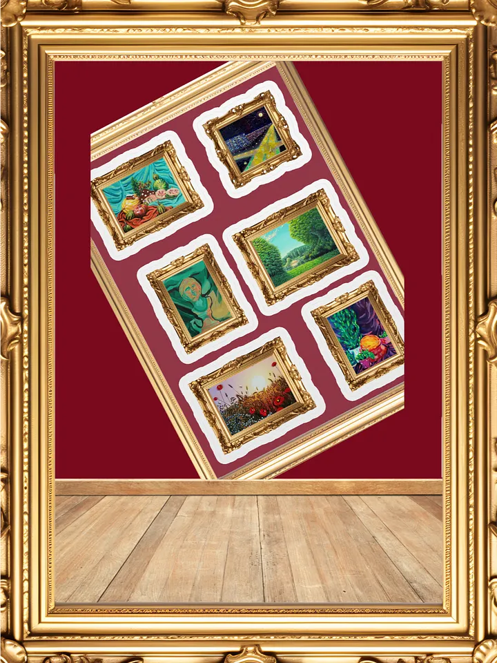 Golden Gallery Collection Sticker Sheet product image (2)