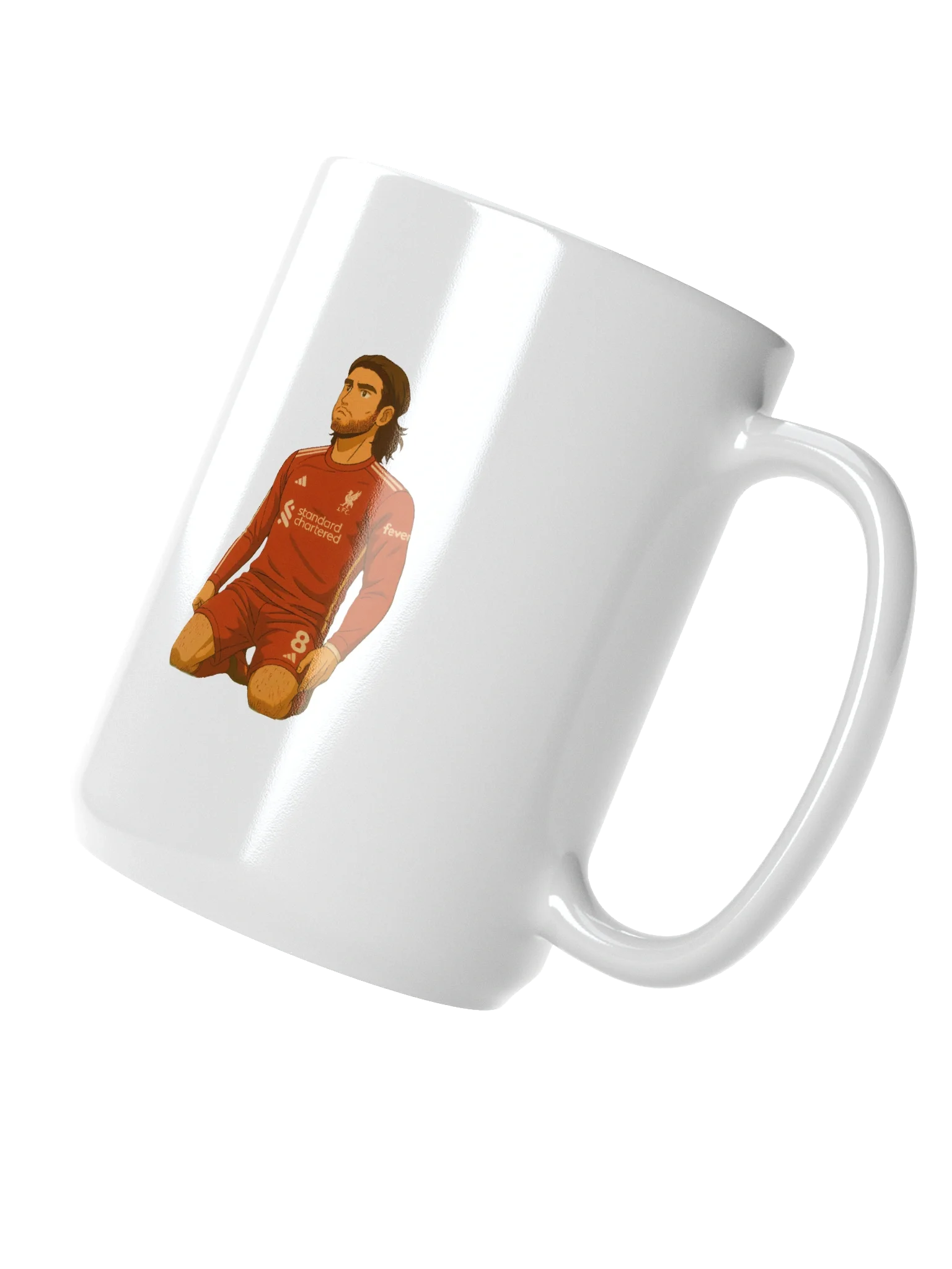 Glossy Mug - Dominik Szoboszlai Goal Celebration - Liverpool (Various Colours) product image (3)