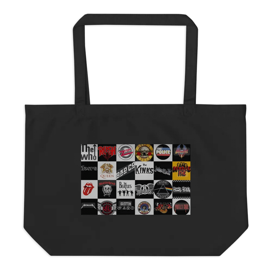 Music Lovers Collection - Ultimate Music Lover's Tote Bag – Double-Sided Design with 24 Iconic Bands! product image (6)