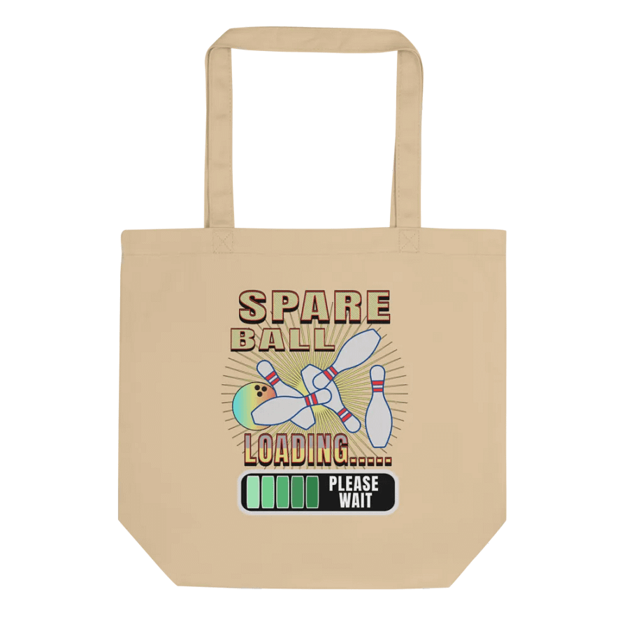 Spare Ball Bowling Fun Loading Tote Bag product image (1)