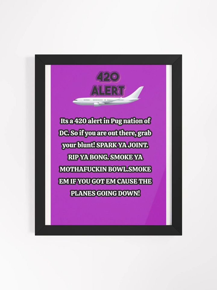 Pug Nation Slogan Poster product image (3)