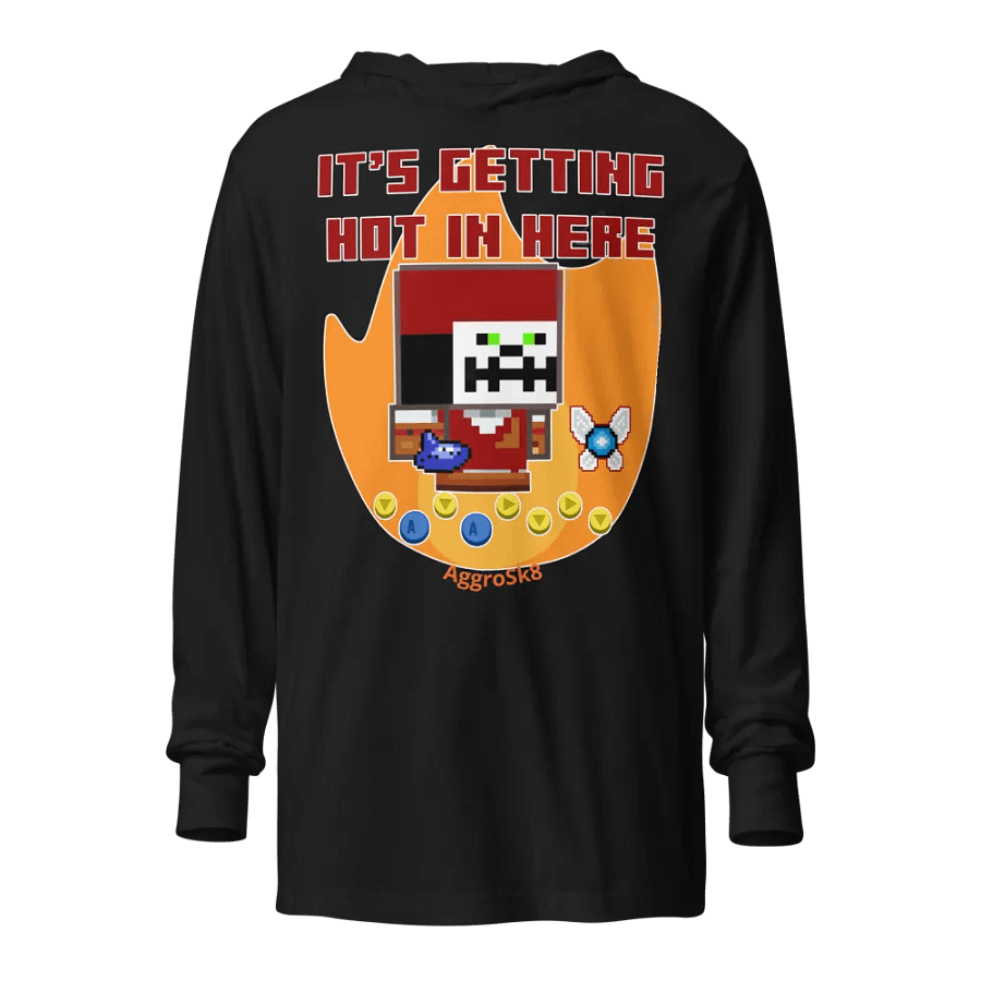 Aggro - It's Getting Hot - Long Sleeve Hooded Shirt product image (1)