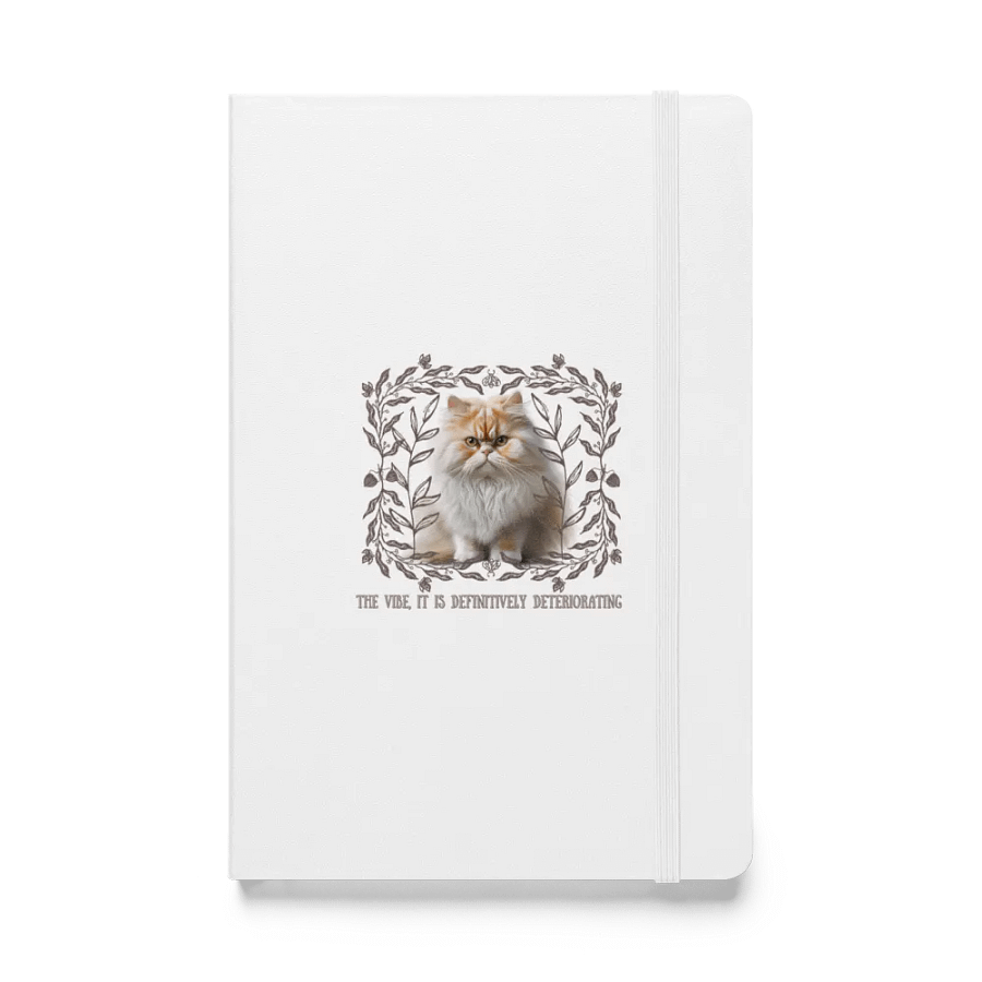 KC, The Vibe Is Deteriorating (floofy cat), Journal product image (1)