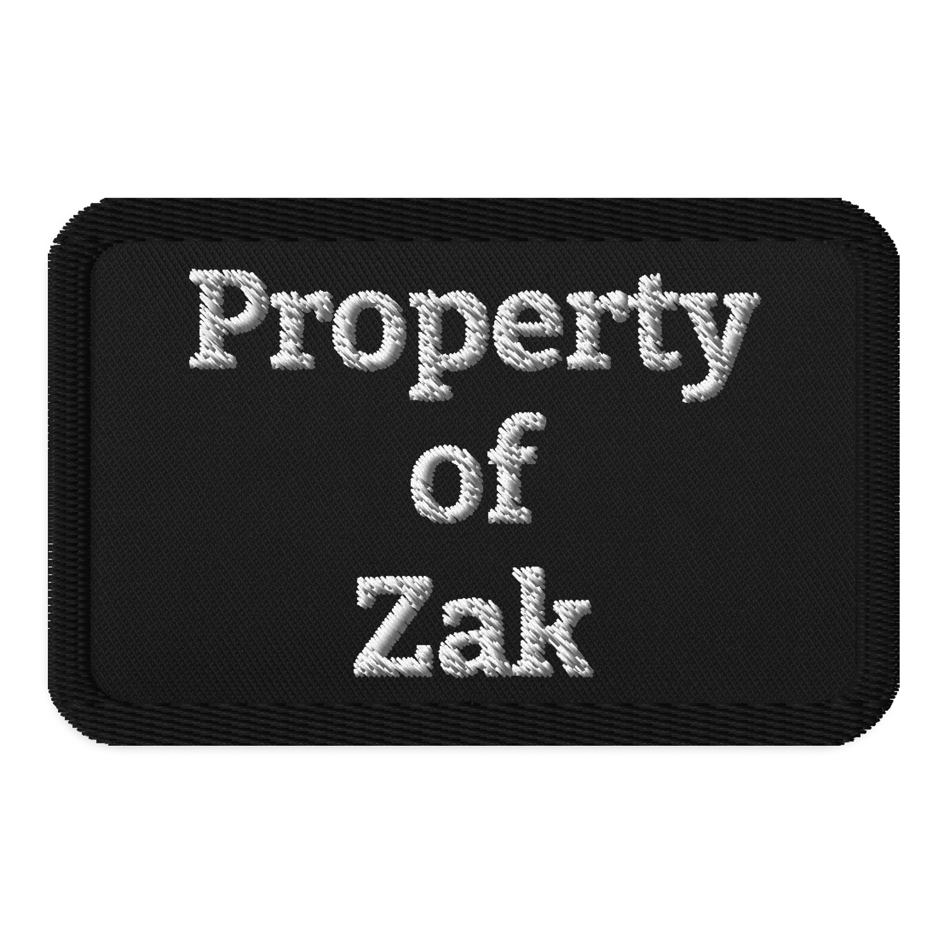 Property of Zak Patch product image (1)