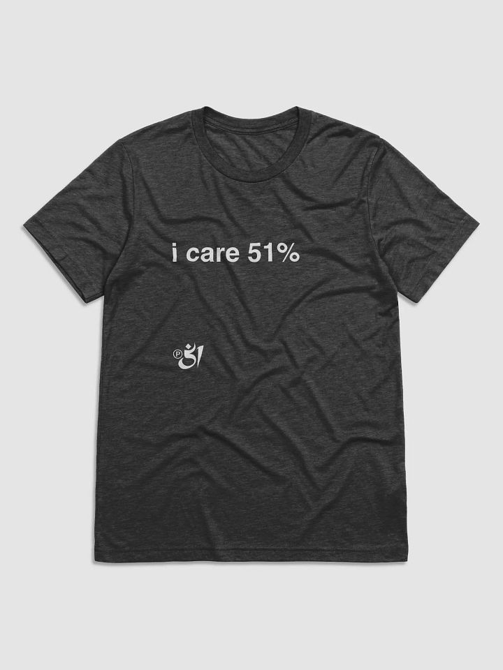 i care 51% tee product image (1)
