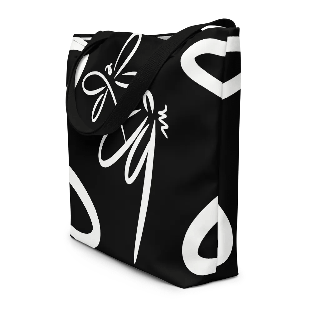 Symmetrical Insect Wings Tote Bag for classy ladies moms daughters friends product image (8)